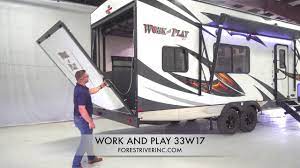 New 2021 forest river rv work and play 27lt. 2020 Forest River Work And Play 33w17 Youtube