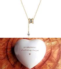 This will be the perfect gift for her. Amazon Com Personalized Custom Gifts Girlfriend Gifts Valentine S Gifts Custom Name Date Text Content Ceramic Jewelry Box Mother S Birthday Gift Keepsake Box Alloy Zirconia Small Waist Necklace Handmade