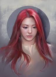 See a recent post on tumblr from @blackpinsk about itzy yuna. Artstation Yuna Itzy Tanakit Boukom