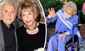 Anne buydens age is 99 years. Anne Douglas Celebrates Her 101st Birthday With A Car Parade Amid The Covid 19 Pandemic Daily Mail Online