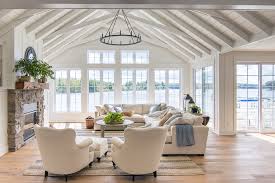 A fourth garage bay lies on the opposite side of the home.grand ceiling treatments can be found in every room of the house. Building Series Floor Plans And Budget Cuts The Lilypad Cottage