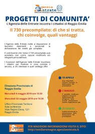 Ti presento il 730 precompilato. Agenzia Delle Entrate Comune Di Poviglio