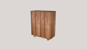 The cabinet in walnut veneer with legs of solid ash brings a warm, natural feeling to your room. Ikea Stockholm Cabinet With 2 Drawers Walnut Veneer 3d Warehouse