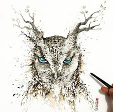 Vibrant Fantasy Watercolor Animal Paintings Watercolor Paintings Of Animals Animal Paintings Watercolor Animals