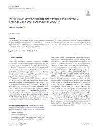 Diesel price in malaysia : Pdf The Proteins Of Severe Acute Respiratory Syndrome Coronavirus 2 Sars Cov 2 Or N Cov19 The Cause Of Covid 19