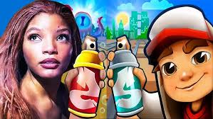 Subway Surfers Buenos Aires 2023 vs Princess Ariel The Little Mermaid 2023  Subway Run Gameplay HD