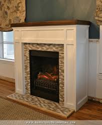 Diy fake fireplace glass doors mantels more. Remodelaholic 20 Gorgeous Diy Faux Fireplaces And Mantels