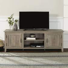 Manor Park Modern Farmhouse Tv Stand For Tvs Up To 80 Grey Wash Walmart Com Farmhouse Tv Stand Tv Stand Decor Living Room Decor