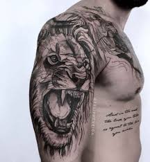 Here we have given below list of top most shoulder tattoo designs for men and women with images that surely 1. Lion Tattoos On Shoulder Best Tattoo Ideas Gallery Tattoos Tattoos Art Photos Tattoo Designs Lion Shoulder Tattoo Shoulder Armor Tattoo Lion Tattoo