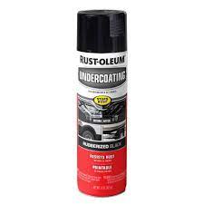 Rust Oleum Automotive 15 Oz Matte Black Rubberized Undercoating Spray 248657 The Home Depot