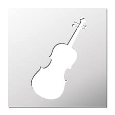 Pochoir Violon Pochoir Art Creatif Violon