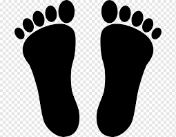 Mode belah ketupat kartun lantai kamar mandi kaki yoga bermain tikar. Computer Icons Footprint Steps Hand Foot Black Png Pngwing