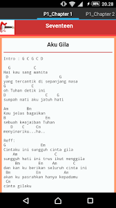 Cm bb f d# cm bb f d# c g a jelaskan padaku. Kunci Gitar Seventeen