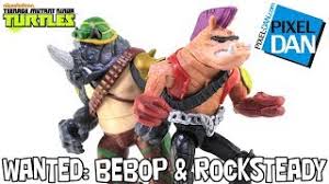 Rocksteady and bebop ninja turtles tmnt sticker. Wanted Bebop Rocksteady Teenage Mutant Ninja Turtles Action Figures Video Review Youtube
