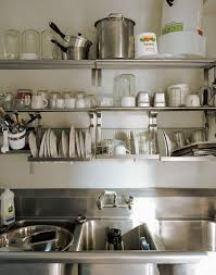 Ultimate Budget Storage 10 Kitchens With Ikea S Grundtal Rail System Remodelista New Kitchen Drying Rack Kitchen Kitchen Benches