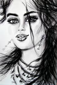 All big eyes artwork ships within 48 choose your favorite big eyes designs and purchase them as wall art, home decor, phone cases, tote. Girl With Big Eyes Drawing By Elena Bacheva Saatchi Art