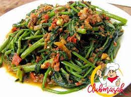 Resep Tumis Kangkung Resep Tumis Kangkung Terasi Club Masak Masakan Indonesia Resep Masakan Asia Resep Sayuran