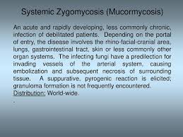 This page is based on the copyrighted wikipedia article mukormykose ; Zygomycosis Or Mucormycosis