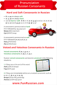 pronunciation of russian consonants