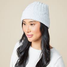 Chunky Rib Marshmallow Beanie