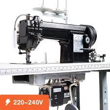 Sailrite Fabricator Sewing Machine In Power Stand With Workhorse Servo Motor 220 240v Sailr Sewing Machine Industrial Sewing Machine Sewing Machine Tables