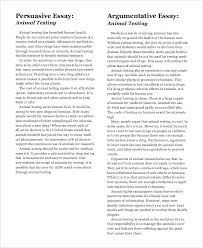 Free 16 Argumentative Writing Samples Templates In Pdf Ms Word