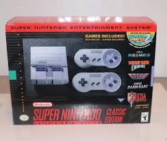 ¿ cuál mini elegir ? New Sealed Super Nintendo Classic Edition Game Console System Snes Earthbond Nes Classic Mini Super Nintendo Super Nintendo Classic Mini