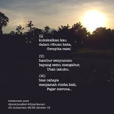 Websta Dinarkarani Melebur Padamu Gegap Gempita Porak Poranda Kita Semua Pernah Rasa Kolaborasi Puisi Sama Si Kece Yang Rendah Ha Wordsmith Quotes Words