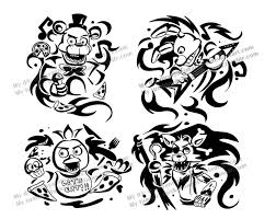 Fnaf 1 Tattoo Designs By Duskyanimations Fnaf Tattoo Designs Tattoos