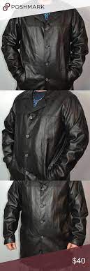Whispering Smith Vegan Leather Jacket Xl Vegan Leather Jacket Leather Jacket Vegan Leather