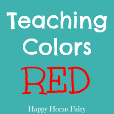 Teaching Colors Red Happy Home Fairy Teaching Colors Teaching Colors Preschool Teaching Toddlers Colors