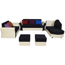 15+ comfortable clever sofa with storage. Buy Furniture4u Model Five Seater Sofa Set Including Couch Leatherette Blue White 3 1 1 Online Get 46 Off