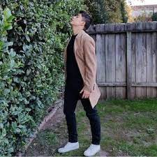 H&m men's grey slim fit 2 button. H M Jackets Coats Mens Camel Coat Poshmark