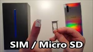 Samsung galaxy note 4 has 32 gb of internal memory. Samsung Galaxy Note 10 Sim Card Micro Sd How To Insert Youtube