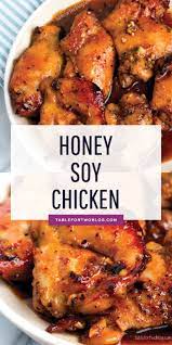 Honey Soy Chicken Easy Chicken Dinner Recipe With Asian Flavors Recipe Easy Chicken Dinners Easy Chicken Dinner Recipes Easy Chicken Recipes