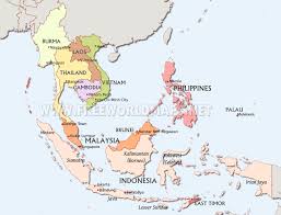 Malaysia singapore is situated south of kampung bukit kuching. Southeast Asia Maps