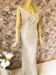 Die farbe braun strahlt ruhe u. Pailletten Kleid Gold Multicolor Elegant Highlight Auf Jeder Party
