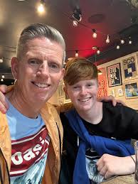 Sunday 20th Heaton Park.. A dad and his 2 grown up kids… never thought it  would happen. 30 year old daughter Taylor & 25 year old son Rourke. With  Cast amazing musicians