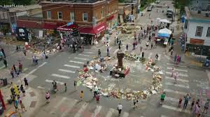 The autonomous zone called george floyd square (gfs) consists of four city blocks around 38th street and chicago avenue in south minneapolis. Neighbors Speak To The Heart Of The Movement At 38th And Chicago Kare11 Com