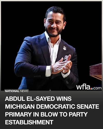 Progressive Abdul El-Sayed is projected to defeat Rep. Haley Stevens in the fiercely fought Michigan Democratic Senate primary in which support for Israel dominated one of the most expensive contests on record.