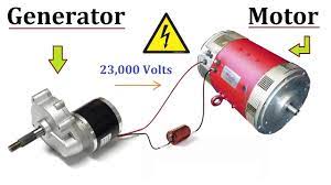 24v Dc Motor To 220v Electric Generator 120w At Low Rpm Amazing Idea Diy Electric Generator Motor Free Energy Generator