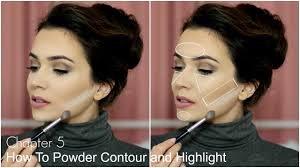 how to contour and highlight face
