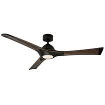 91% give it 4 stars or higher add an industrial touch to a medium to large room with high ceilings. Modern Medium Wood Ceiling Fans Allmodern