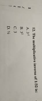 Multiplicative Inverse Of 1/2 (And Additive Inverse) - Youtube