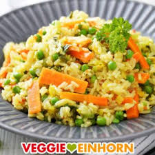 Einfache Curry Reis Pfanne Mit Gemuse