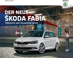 Моторите са с мощност от 55 до 81 kw. Der Neue Skoda Fabia Preisliste Und Technische Daten Pdf Free Download