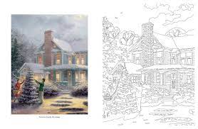 Set off fireworks to wish amer. Amazon Com Posh Adult Coloring Book Thomas Kinkade Peaceful Moments Posh Coloring Books 9781449486396 Kinkade Thomas Books
