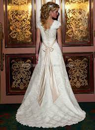 A Line Short Cap Sleeves Court Train Lace Over Satin Wedding Dress J135 Us 209 99 Th Short Sleeve Wedding Dress Wedding Dresses Satin Aline Wedding Dress