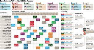 Bekijk het volledige speelschema ek 2016: Check Hier Het Hele Speelschema Van Het Wk Voetbal In Rusland Sportnieuws
