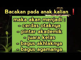 Doa agar anak pintar dan tidak bandel. Amalan Doa Agar Anak Cerdas Otaknya Pintar Akademik Akhlak Serta Agamanya Youtube Kutipan Cerdas Kata Kata Indah Kekuatan Doa